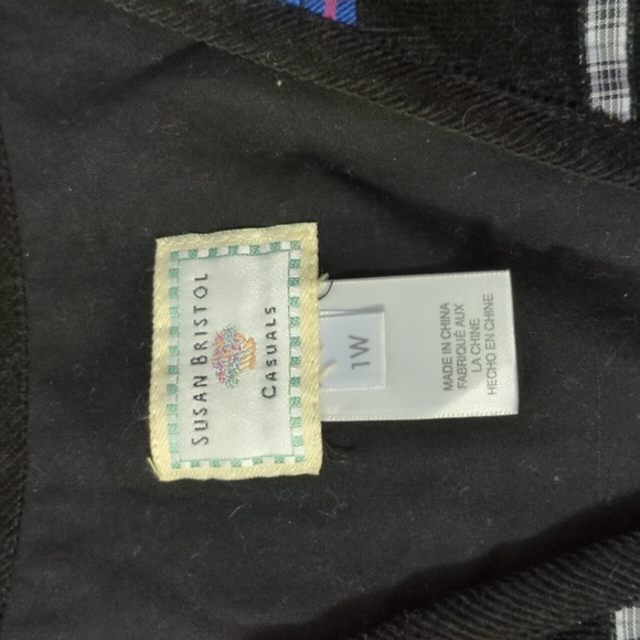 Vintage Susan Bristol Patchwork Corduroy Vest XL - Picture 2 of 6